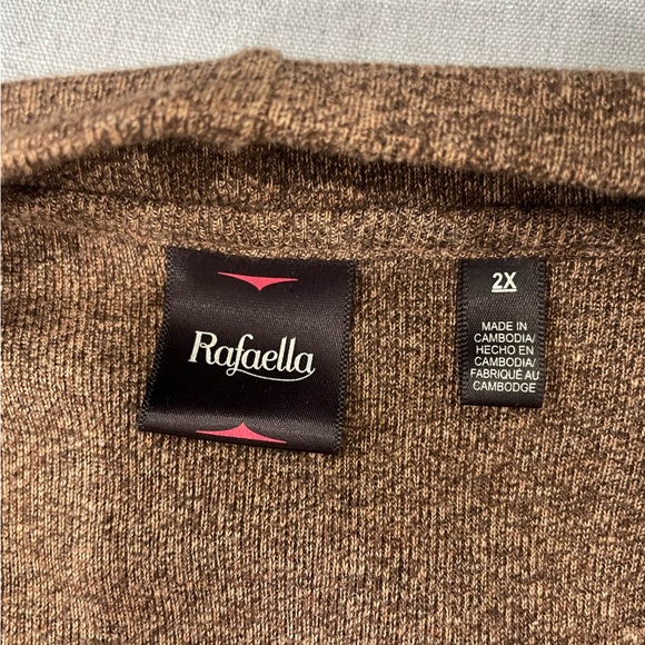 Rafaella Cardigan Sweater Size 2X - Picture 3 of 3